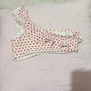 Roller Rabbit Pink Heart Swim Top
